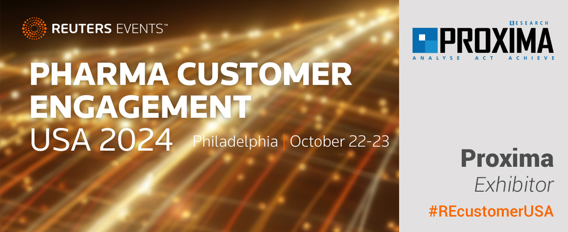 Proxima Research will be the Exhibitor at Reuters Events: Pharma Customer Engagement USA 2024