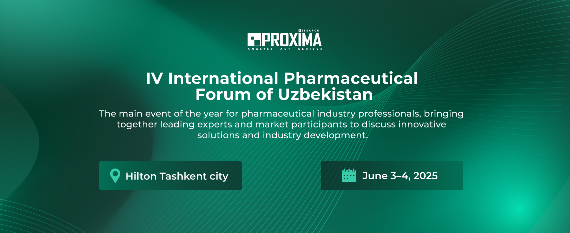 Proxima Research at the Leading Pharmaceutical Event of the Year in Uzbekistan
