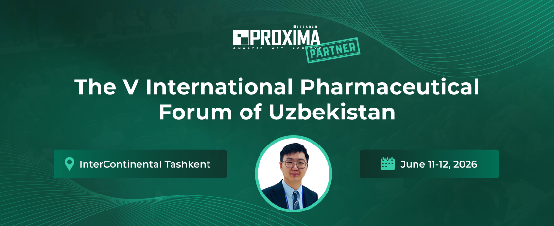 Proxima Research — Partner of the 5th International Pharmaceutical Forum of Uzbekistan